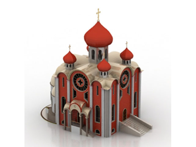 Free Temple N 3D model For Architecture 3Ds Max Model Download